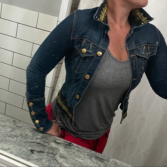 33 Candies Jean jacket - Picture 3 of 12